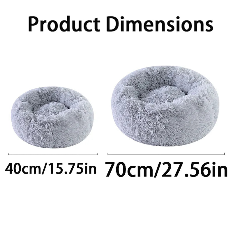 Plush Donut Calming Bed