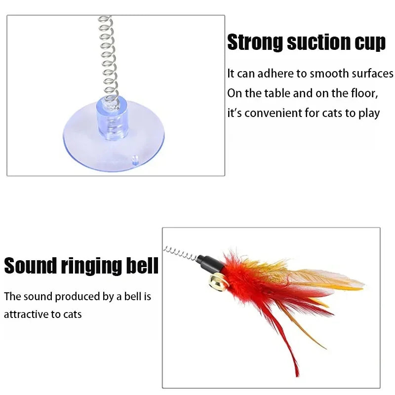 Feather Teaser Wand with Bell