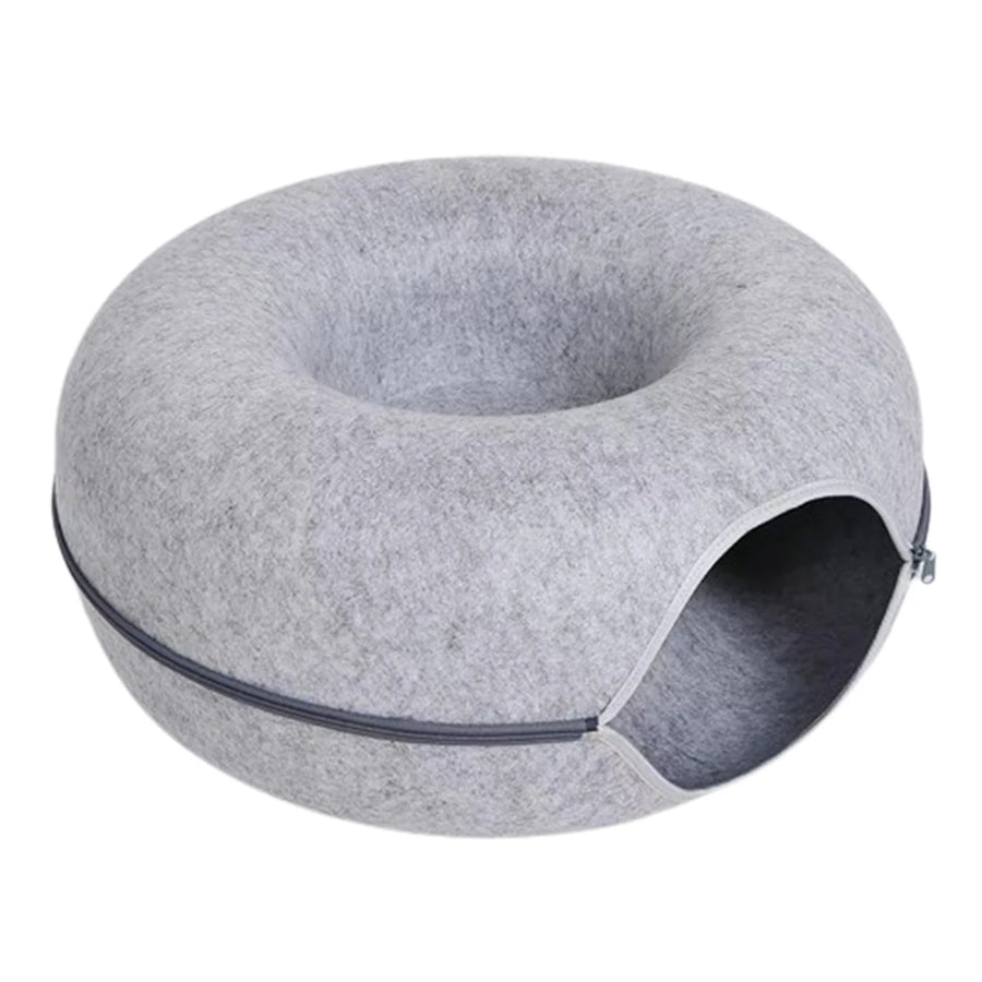 Cat Tunnel & Donut Bed Combo